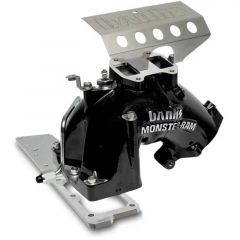 6.7 Cummins Banks Power Monster-Ram Intake With Billet Intake Plate & Heater Grid (Black)
