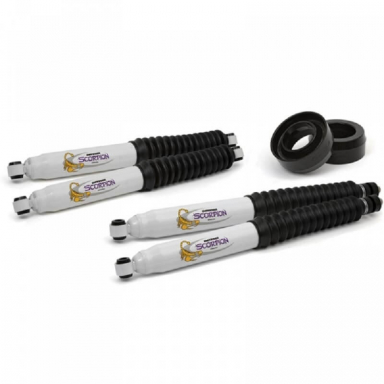 Daystar KC09125BK Comfort Ride 2" Leveling Kit With Shocks