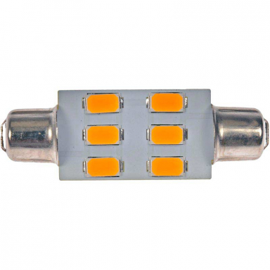 211 Amber 2 Watt LED Bulb Dorman 211A-HP