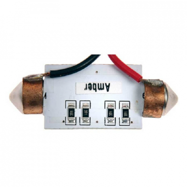 Amber 212 6 LED Bulb Dorman 212A-SMD