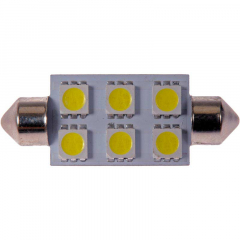 212 White 5050SMD 6 LED Bulb Dorman 212W-SMD