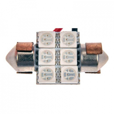 Amber 3175 6 Led Bulb Dorman 3175A-SMD