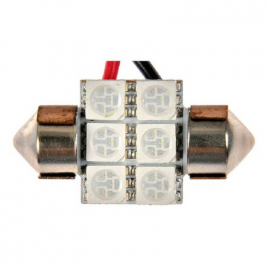 Blue 3175 6 LED Bulb Dorman 3175B-SMD