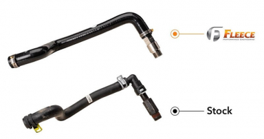 5.9/6.7 Cummins Heater Core Replacement Hose and Fitting Fleece FPE-CUMM-HCL-0324