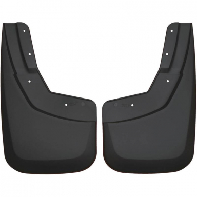 Black Custom Molded Front Mud Guards Husky Liners 56881
