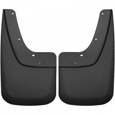 Sierra 2500HD/3500HD Black Custom Molded Rear Mud Guards Husky Liners 57891