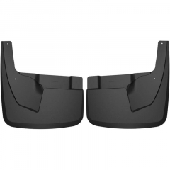 6.7 Cummins Black Custom Molded Dually Rear Mud Guards Husky Liners 59081