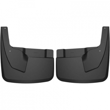 6.7 Cummins Black Custom Molded Dually Rear Mud Guards Husky Liners 59081