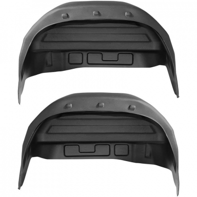Black Rear Wheel Well Guards Husky Liners 79041