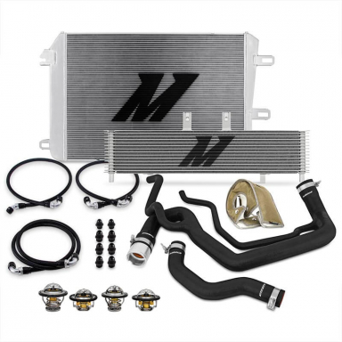 Duramax 2006-2010 Radiator & Transmission Cooler Ultimate Bundle Mishimoto MMB-DMAX-002