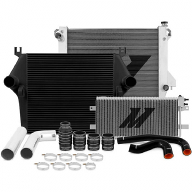 6.7 Cummins Radiator, Trans Cooler, & Intercooler Heavy-Duty Bundle Mishimoto MMB-RAM-003