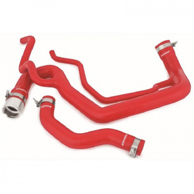 LBZ|LMM Duramax Silicone Hose Kit (Red) Mishimoto MMHOSE-CHV-06DRD