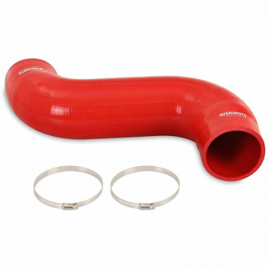 5.9 Cummins Red Silicone Air Intake Hose Mishimoto MMHOSE-RAM-03IHRD