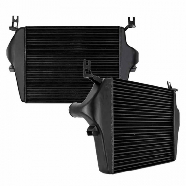 6.0 Powerstroke Replacement Intercooler With Cast End Tanks Mishimoto MMINT-F2D-03TBK