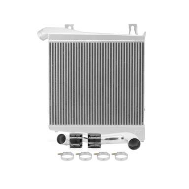 6.4 Powerstroke Silver Intercooler Pipe And Boot Kit Mishimoto MMINT-F2D-08KSL
