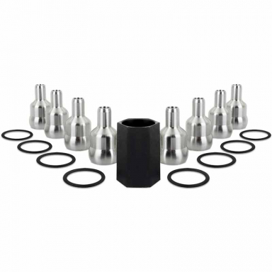 6.0 Powerstroke High Pressure Oil Rail Ball Tubes (Set Of 8) Mishimoto MMOR-F2D-03