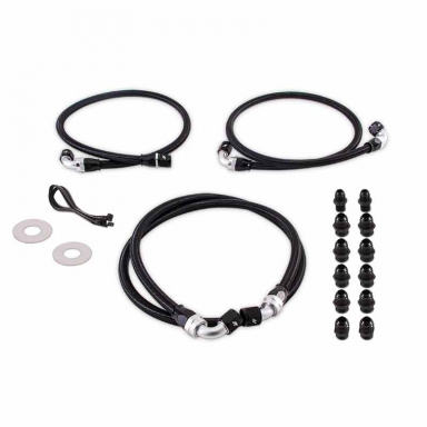Duramax 2001-2005 Transmission Cooler Line Kit Mishimoto MMTCL-DMAX-01