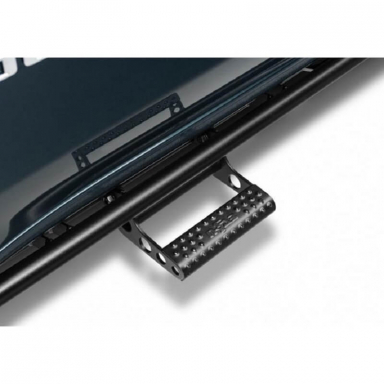 L5P Duramax Cab Length Textured Black RKR Step System N-Fab C194RKRCCS4