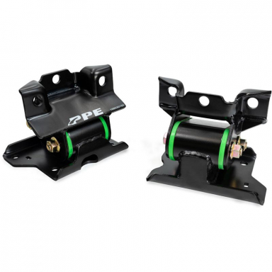 Duramax 2001-2016 Silicone Bushing Engine Mount Kit - 50 SHD (OE Firmness) PPE 168030150