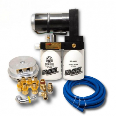 7.3|6.0 Powerstroke No-Drop Kit Titanium Series 220GPH Fuel System & Sump FASS NDTSF14250F220G