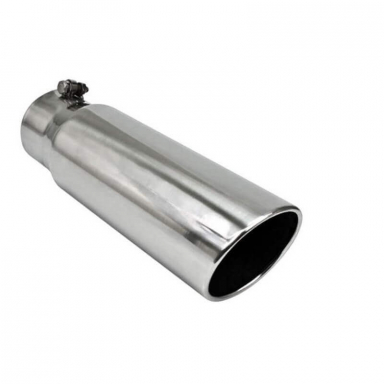 Universal Bolt-On 15-inch Stainless Exhaust Tip Different Trend BQ9-406015RSL