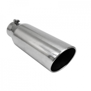 Universal Polished Stainless Steel Exhaust Tip Different Trend BQ9-406018RSL