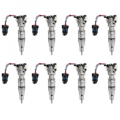 6.0 Powerstroke Reman Stock Injector Set Full Force Diesel ffd6INJSTK8