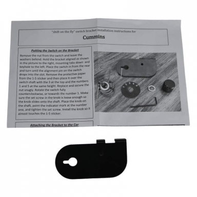 Cummins Switch Mounting Bracket Fish Tuning FTBracketCummins