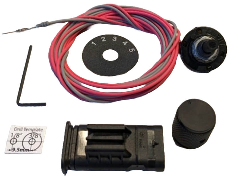 6.7 Powerstroke Shift-On-The-Fly (SOTF) Switch (Red/Gray) Fish
