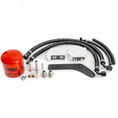 6.7 Powerstroke Upper Fuel Filter Relocation Kit H&S Motorsports 121013