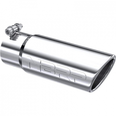 MBRP T5115 3"-3.5" Angled Rolled Edge Single Wall