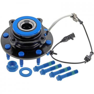 TTX Wheel Bearing and Hub Assembly (With ABS Sensor) MevoTech TXF515058