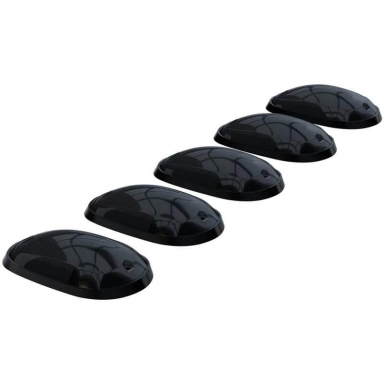 5.9/6.7 Cummins Smoked 2-Way Front and Rear Facing LED Cab Lights Recon 264146BKHPWH