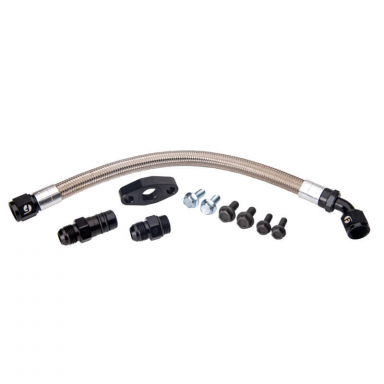 6.7 Cummins Turbo Drain Tube Kit For S300/S400 Fleece FPE-CTDT-KIT