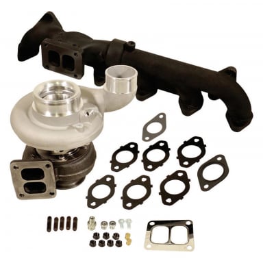 6.7L Cummins Iron Horn S364SXE/80 0.91AR Turbo Manifold Package - BD 1045294