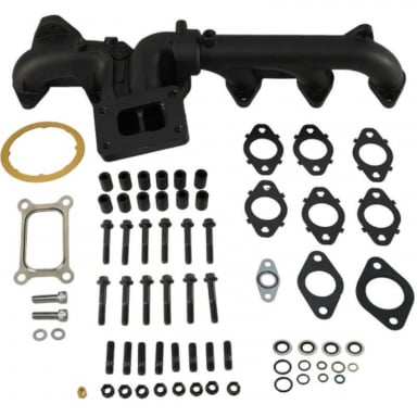 6.7 Cummins Exhaust Manifold Kit With Gaskets & Bolts BD Diesel 1046069
