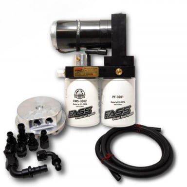 L5P Duramax No-Drop Kit Titanium Series Plus 240GPH Fuel System and Sump FASS NDTSPC15290F240G