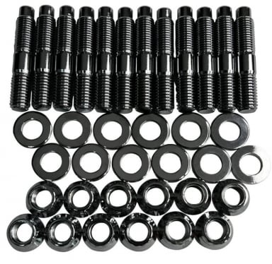 5.9|6.7 Cummins Chrome Heavy Duty Exhaust Manifold Stud Kit Gator Fasteners EMSK5967C-Cr