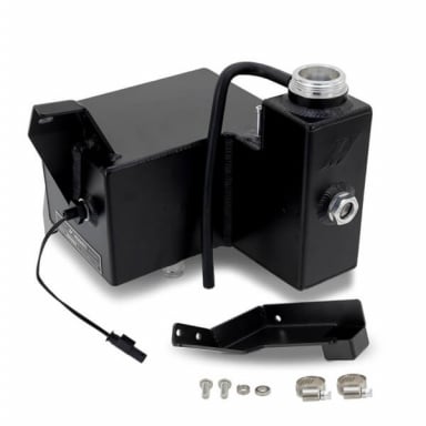 6.7 Cummins Black Aluminum Degas Tank Mishimoto MMRT-RAM-19BK