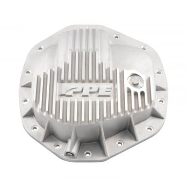 6.7 Cummins 11.5"/11.8" - 14-Bolt Heavy Duty Cast Raw Aluminum Rear Differential Cover PPE 238053000