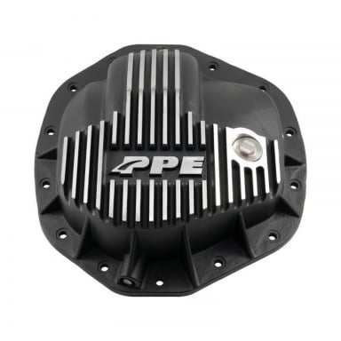 6.7 Cummins 11.5"/11.8"-14-Bolt HeavyDuty Cast Brushed Aluminum Rear Differential Cover PPE238053010
