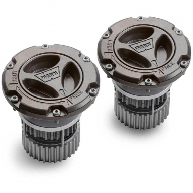 Powerstroke 2005-2016 Warn 108325 Duty 35 Spline Locking Hub (Gray)