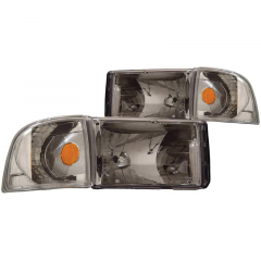 5.9 Cummins Crystal Chrome Headlight Anzo 111068