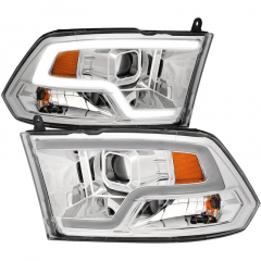 Ram 2500|3500 Chrome Plank Style Projector Headlights Anzo 111405