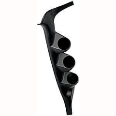 F-Series 1992-1997 OBS Triple Gauge Full Pillar Pod | Auto Meter 17303