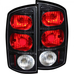 Cummins 2003-2006 Taillights (Carbon) | Anzo 211044