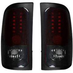 Ram 1994-2002 Dark Red Smoked LED Tail Lights Recon 264170CL