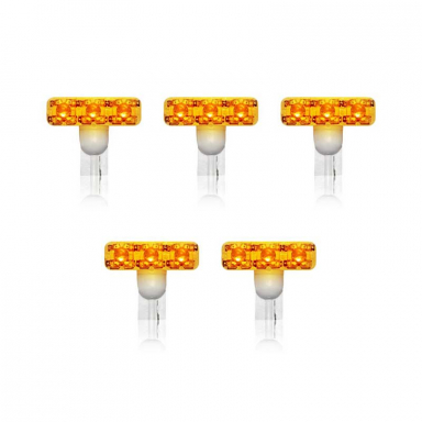 Super Duty 1999-2016 OE Replacement 1-Watt Amber LED Cab Light Bulb Set Recon 264180AMX