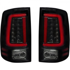 Ram 2013-2018 Smoked OLED Tail Lights Recon 264336BK