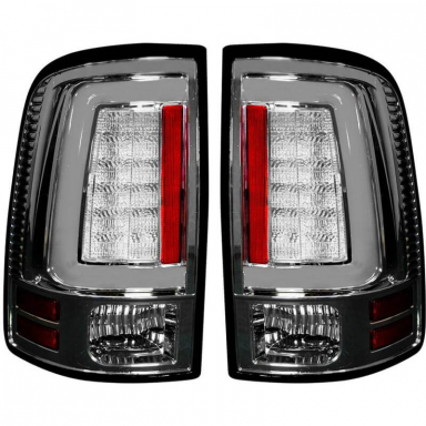 Ram 2009-2018 Chrome OLED Tail Lights Recon 264369CL